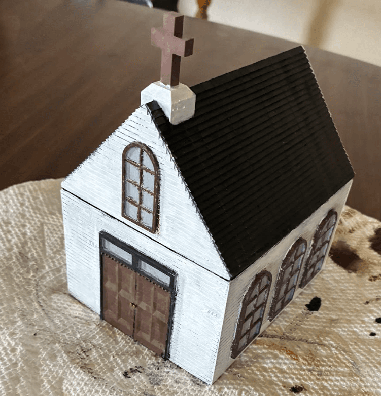 Platte Valley Baptist Church Box Finished